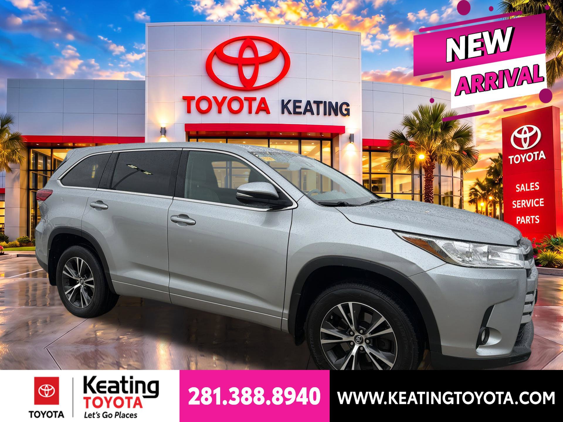 Used 2018 Toyota Highlander Plus AWD/4WD image 1