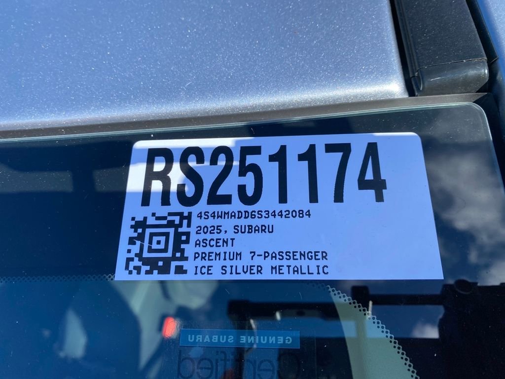 New 2025 Subaru Ascent Premium image 11