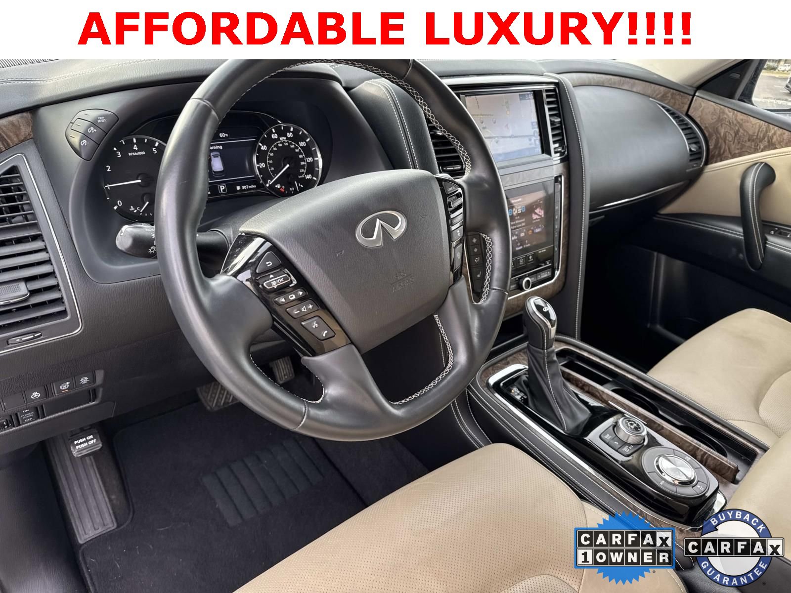 Certified 2021 INFINITI QX80 Premium Select w/ Cargo Package image 19