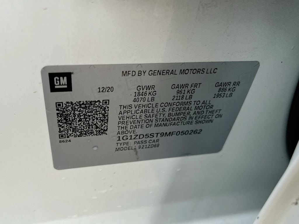 Used 2021 Chevrolet Malibu LT FWD image 28