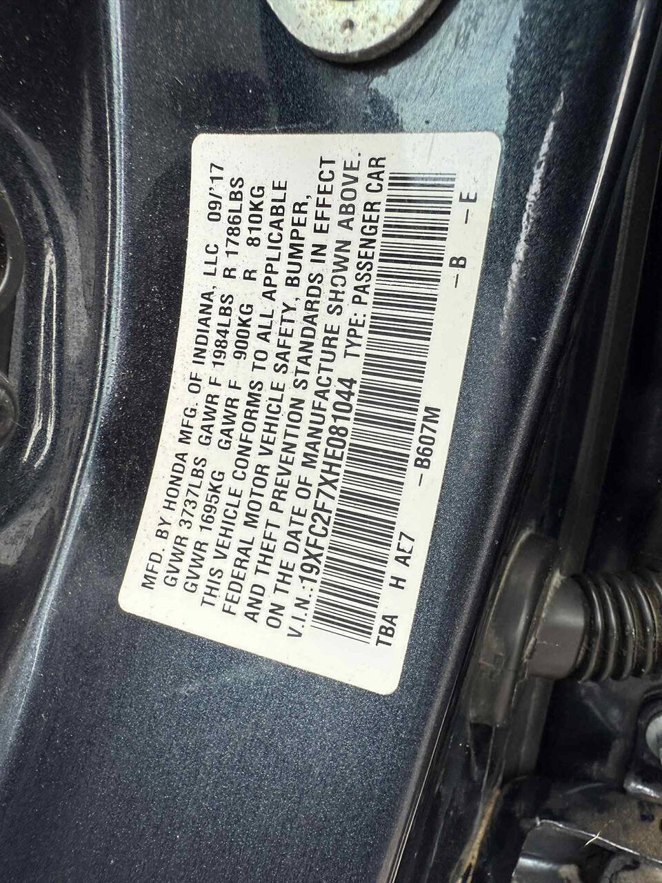 Used 2017 Honda Civic EX image 21