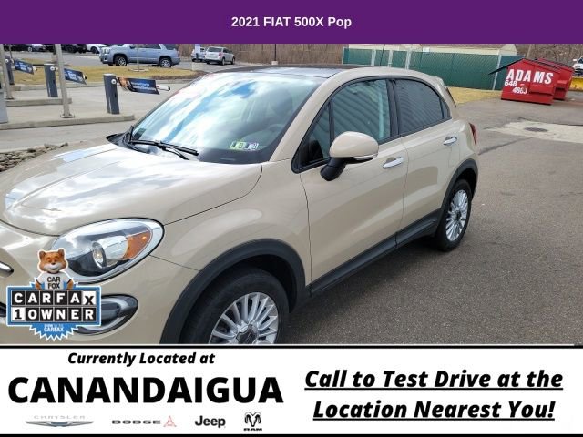 Used 2021 FIAT 500X Pop w/ Pop Value Package AWD/4WD image 8