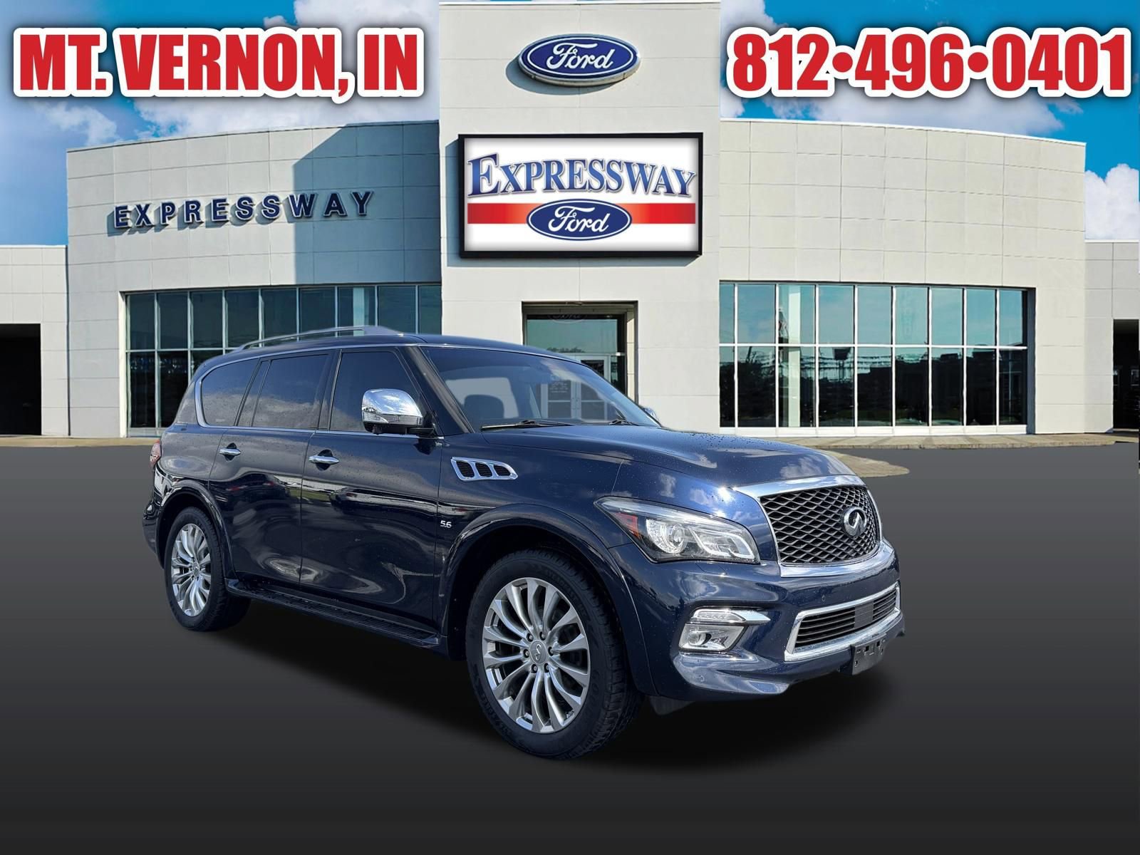 Used 2017 INFINITI QX80 4WD w/ Deluxe Technology Package image 4