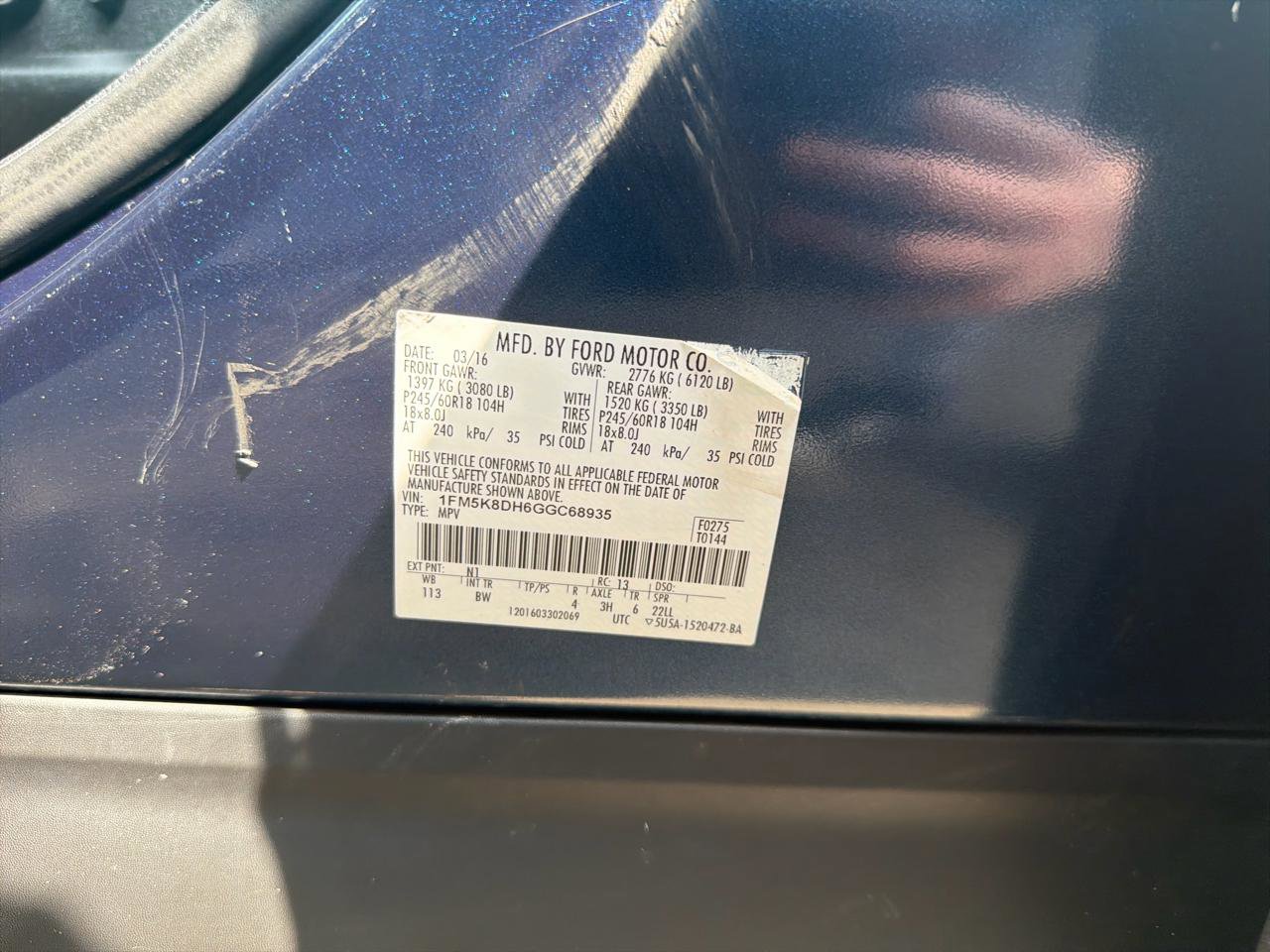 Used 2016 Ford Explorer XLT w/ Equipment Group 202A image 34