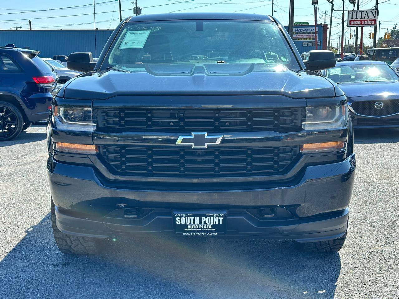Used 2017 Chevrolet Silverado 1500 Custom w/ LPO, Black Pack AWD/4WD image 2