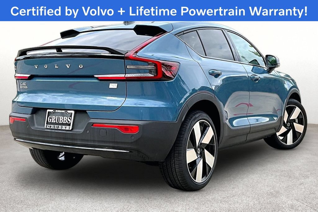 Certified 2023 Volvo C40 P8 Recharge Ultimate w/ Protection Package Premier AWD/4WD image 2