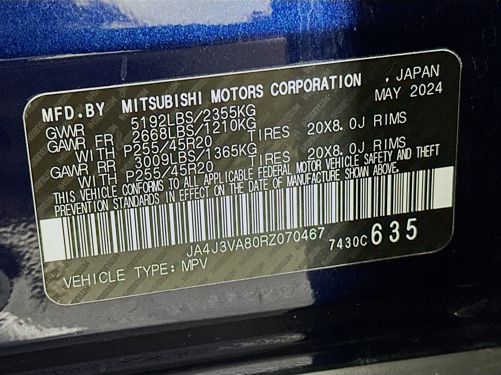 Used 2024 Mitsubishi Outlander SE image 12