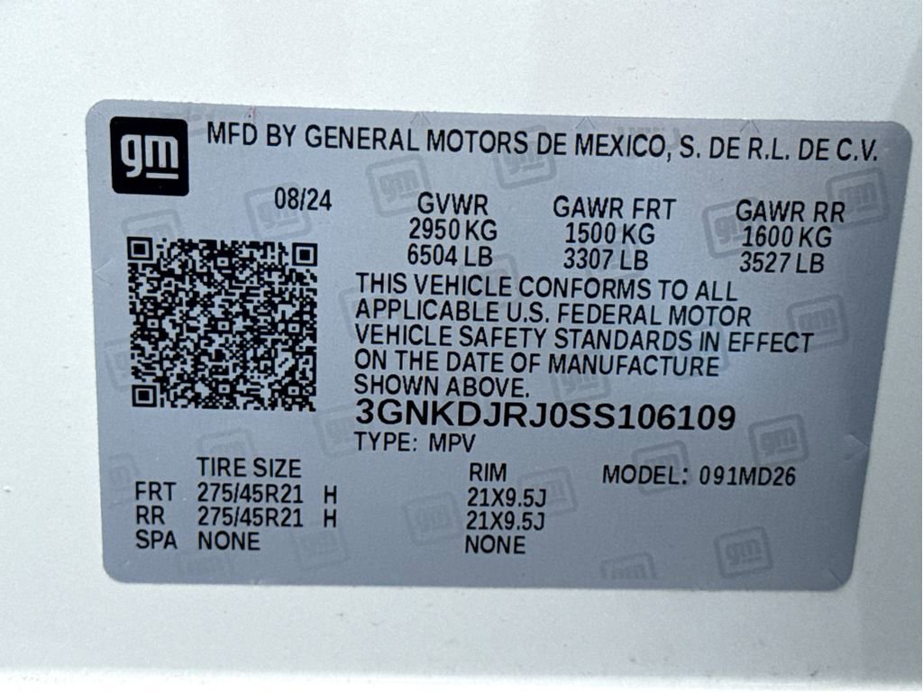 Used 2025 Chevrolet Blazer EV RS AWD/4WD image 24
