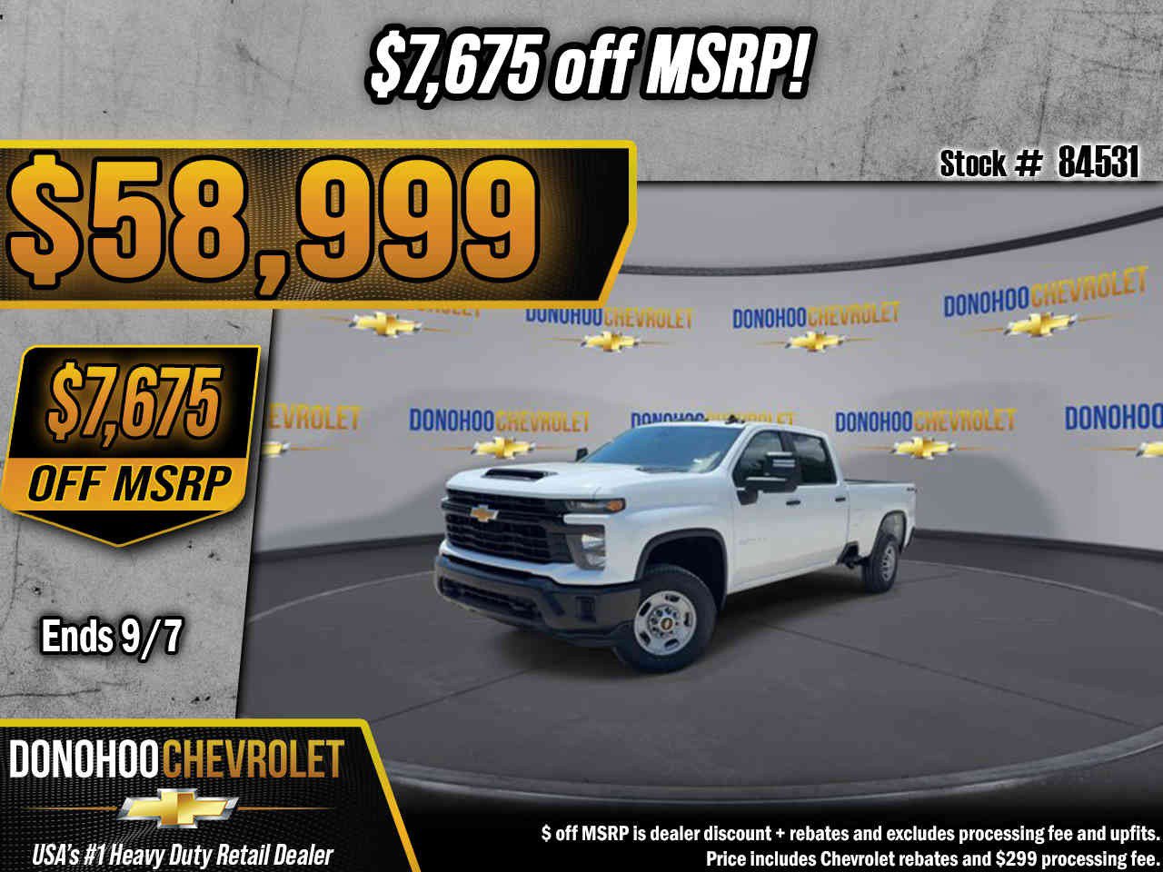 New 2026 Chevrolet Silverado 2500 W/T w/ WT Convenience Package AWD/4WD image 1