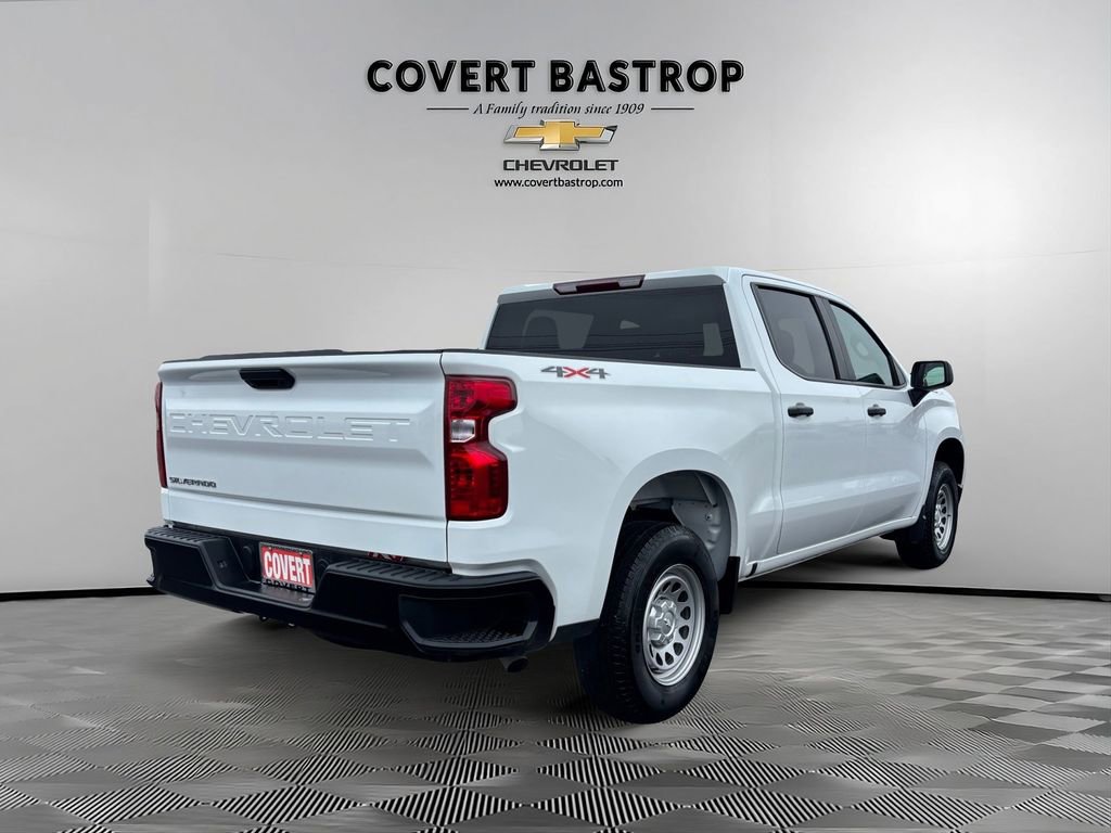 Used 2025 Chevrolet Silverado 1500 W/T w/ LPO, Dark Essentials Package AWD/4WD image 5