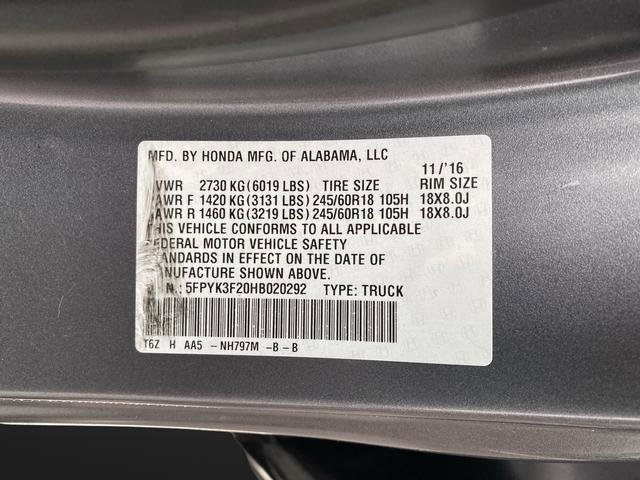 Used 2017 Honda Ridgeline RT image 41