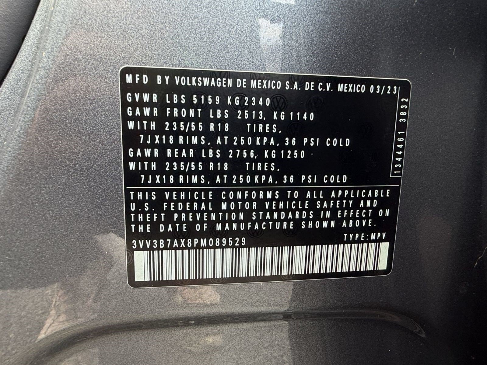 Used 2023 Volkswagen Tiguan SE FWD image 24