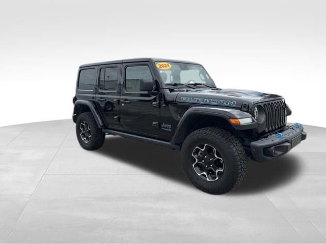 Used 2021 Jeep Wrangler Unlimited Rubicon 4xe w/ Steel Bumper Group image 10