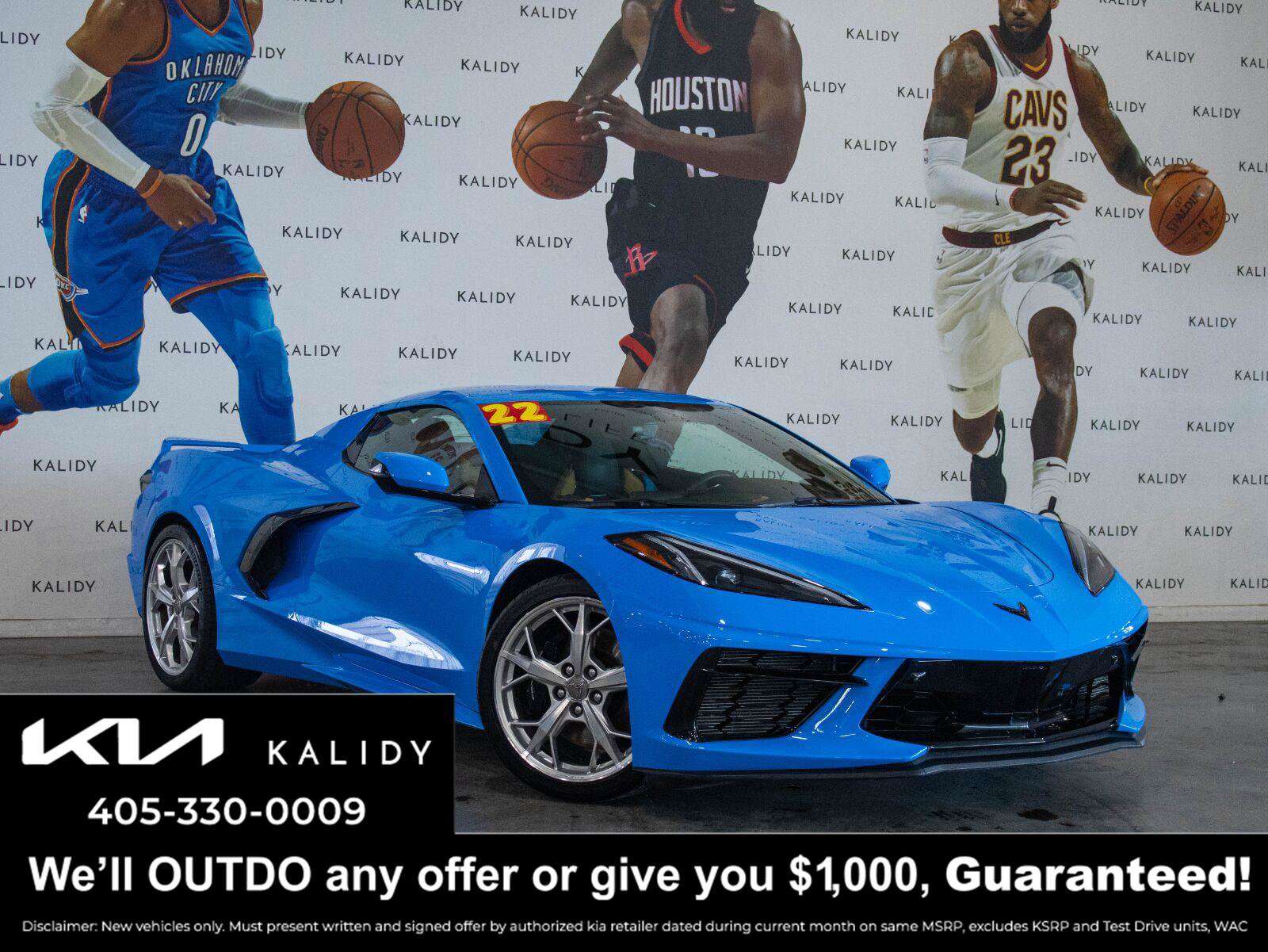 Used 2022 Chevrolet Corvette Stingray Preferred Conv w/ Z51 Performance Package RWD image 1