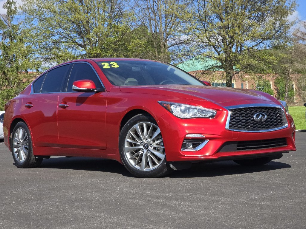 Used 2023 INFINITI Q50 Luxe w/ Cargo Package AWD/4WD image 1