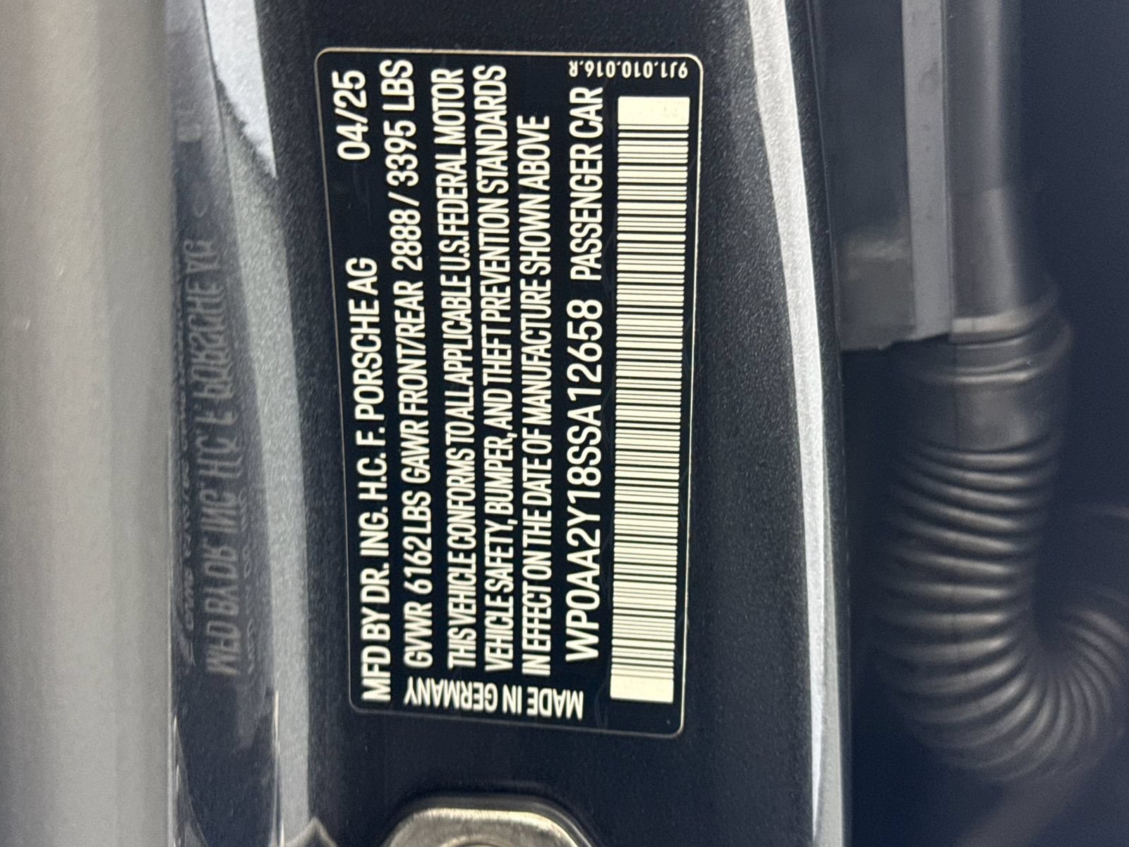Certified 2025 Porsche Taycan RWD image 35