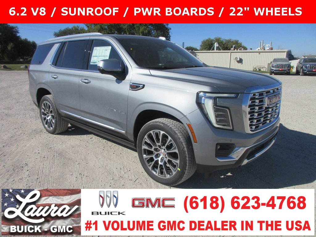 New 2026 GMC Yukon Denali w/ Sun & Power Step Package