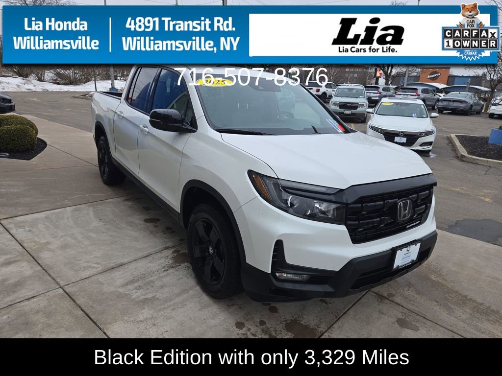 Certified 2025 Honda Ridgeline Black Edition