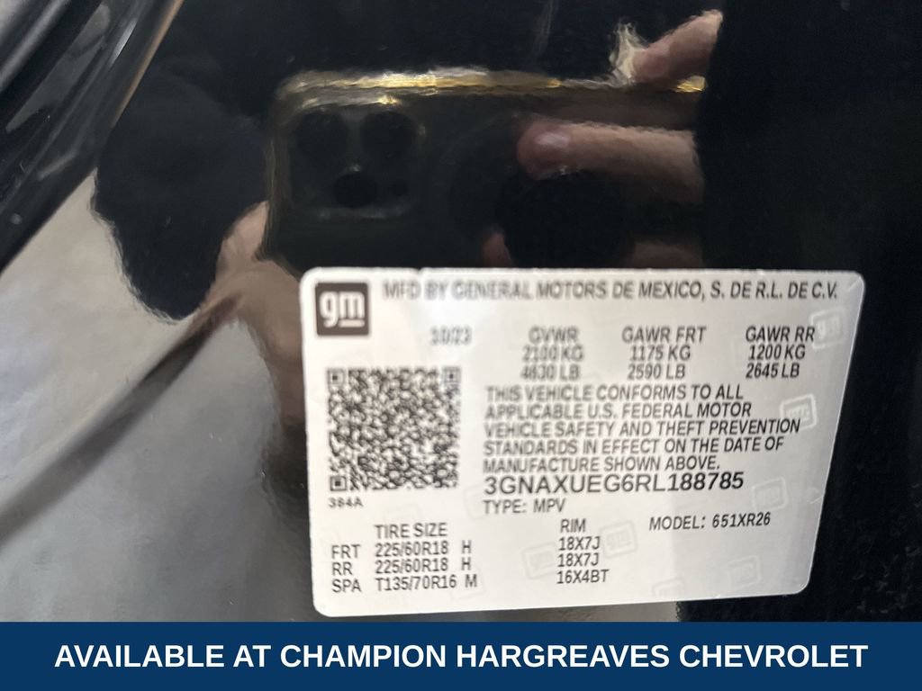 Certified 2024 Chevrolet Equinox LT w/ LPO, Floor Liner Package image 42