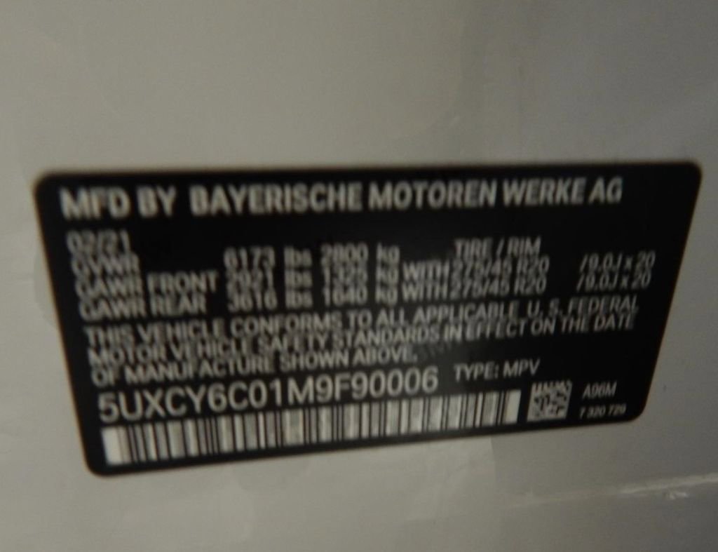 Used 2021 BMW X6 xDrive40i w/ M Sport Package AWD/4WD image 12