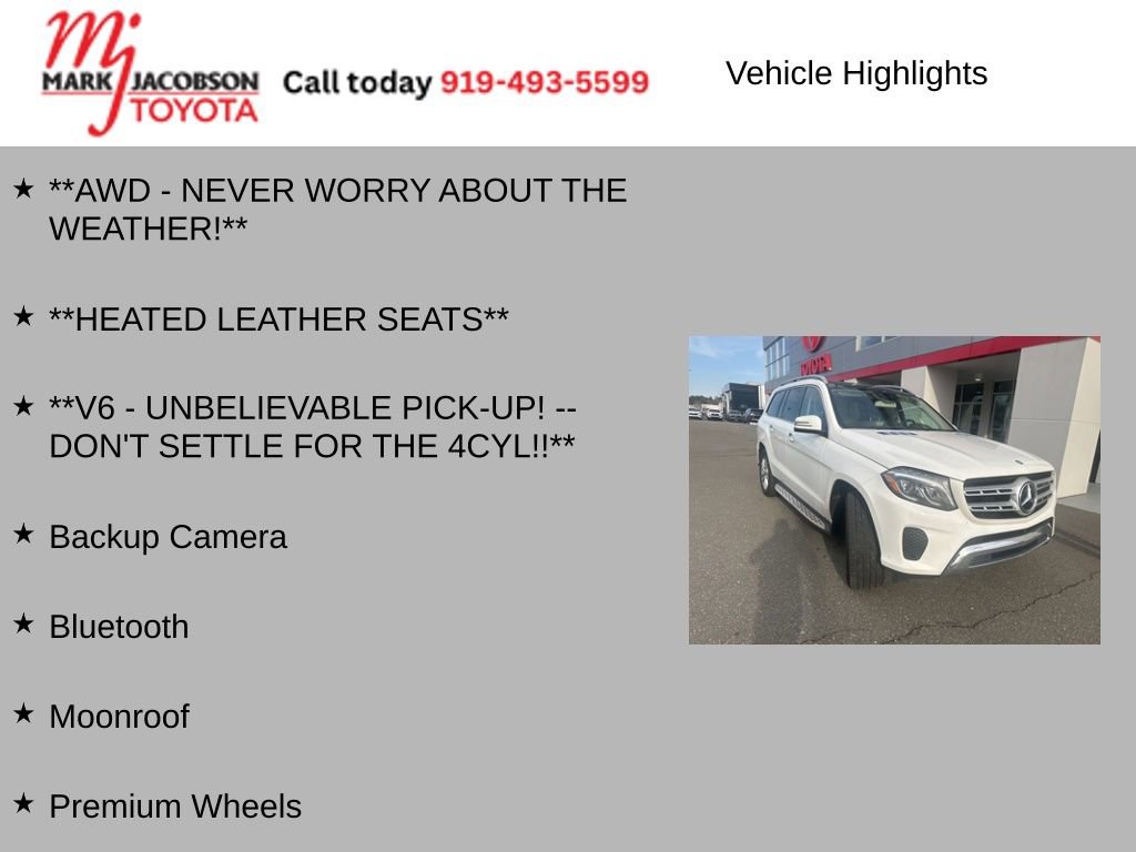 Used 2017 Mercedes-Benz GLS 450 4MATIC image 5