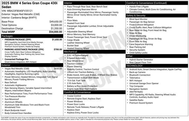 Certified 2025 BMW 430i RWD image 44
