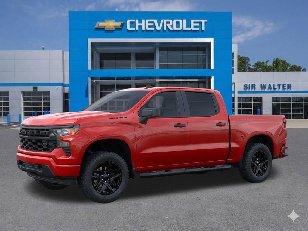 New 2026 Chevrolet Silverado 1500 Custom w/ Turbomax Blackout Package image 3
