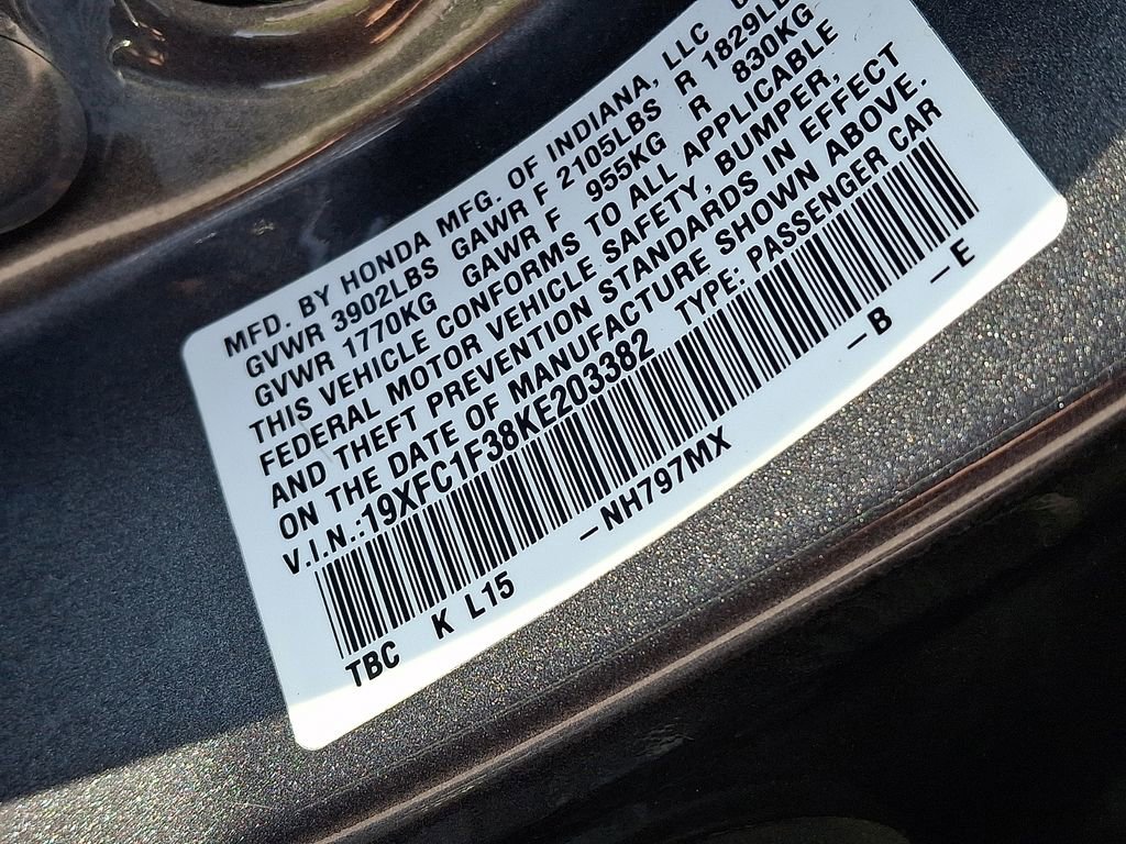 Used 2019 Honda Civic EX image 29