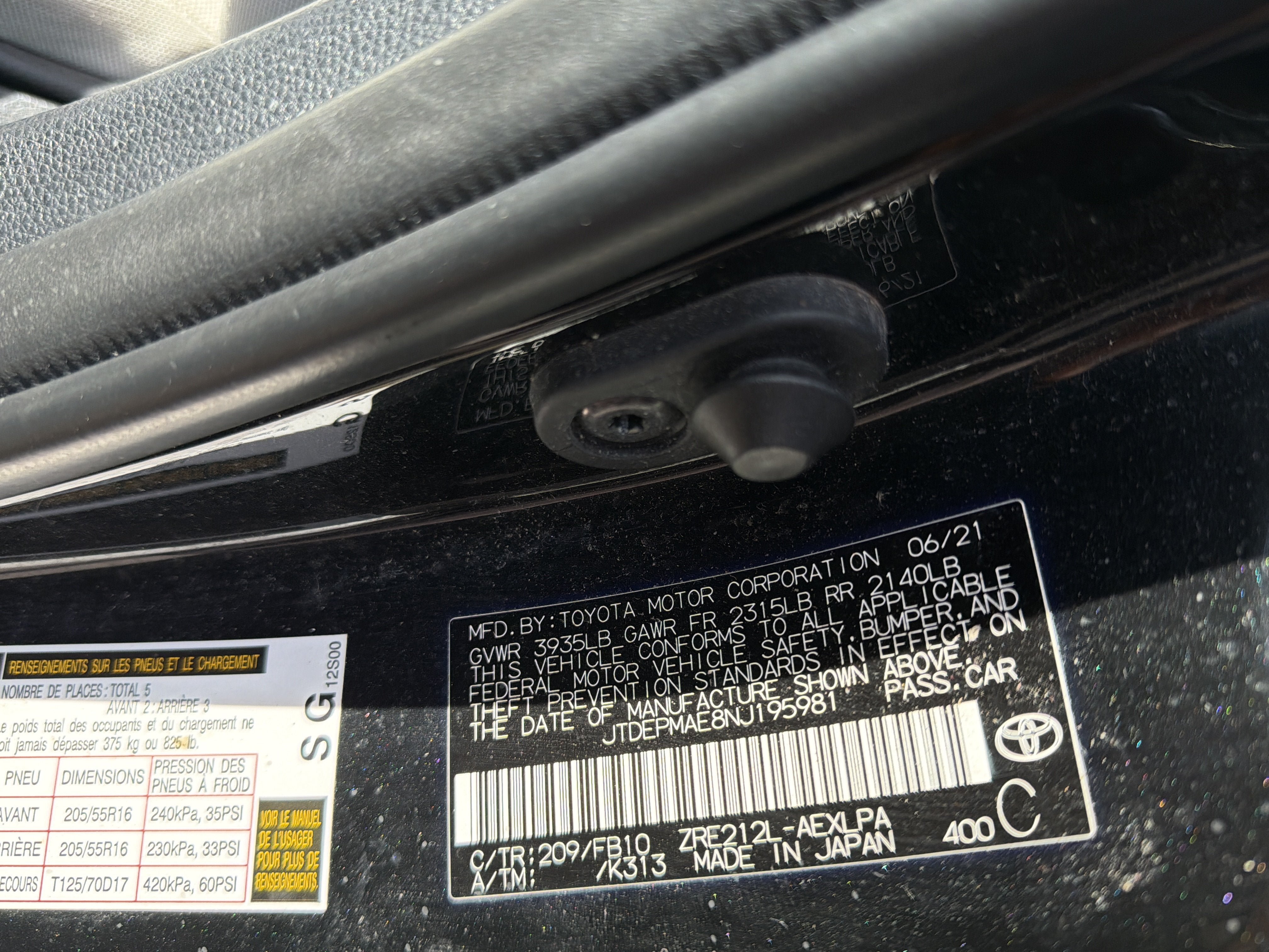 Certified 2022 Toyota Corolla LE FWD image 21