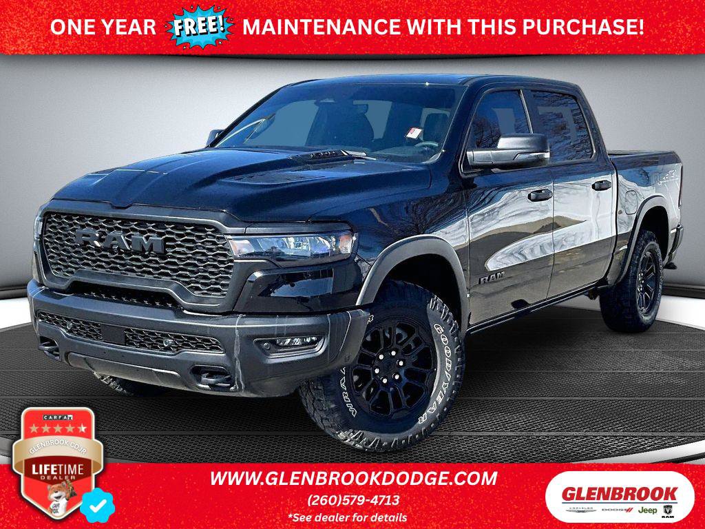Certified 2026 RAM 1500 Rebel w/ Bed Utility Group AWD/4WD image 1