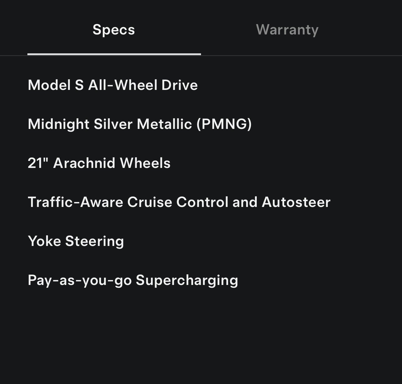Used 2022 Tesla Model S AWD/4WD image 5