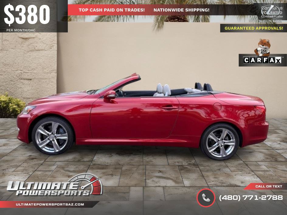 Used 2012 Lexus IS 350C w/ Luxury Pkg RWD image 8