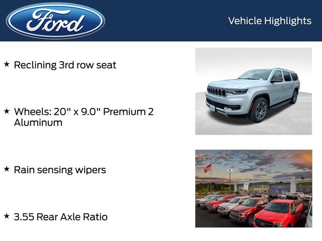 Used 2024 Jeep Wagoneer L Series II w/ Flexible Seating Group image 13