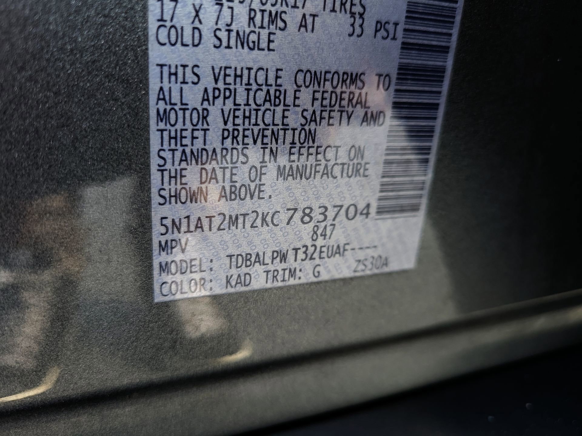 Used 2019 Nissan Rogue S w/ Special Edition Package FWD image 35