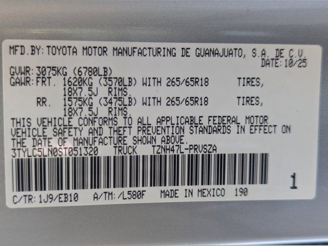 Used 2025 Toyota Tacoma Limited AWD/4WD image 28