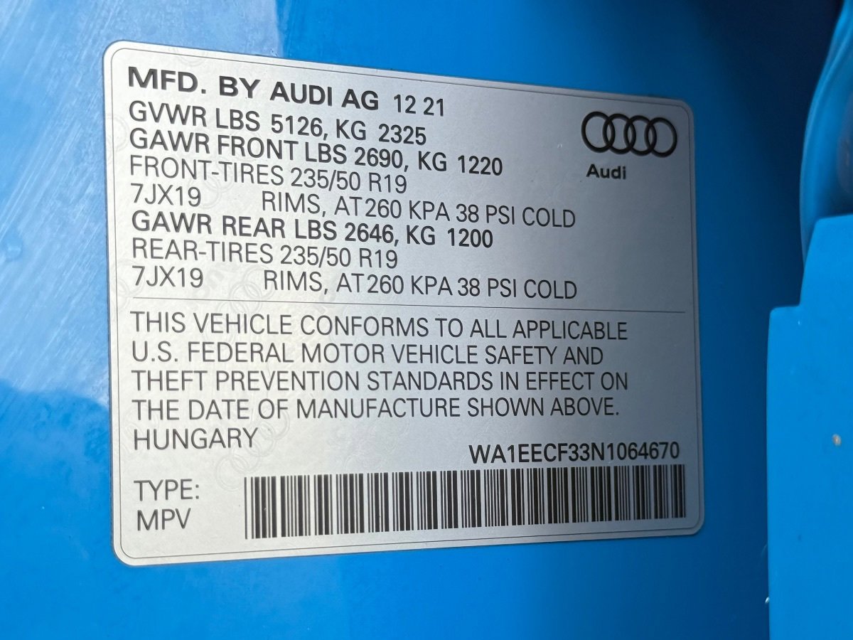 Used 2022 Audi Q3 2.0T Premium Plus w/ Premium Plus Package AWD/4WD image 39