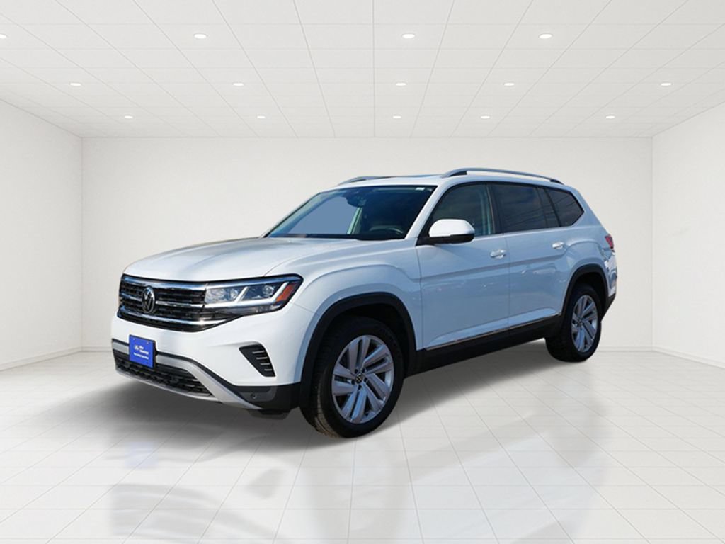 Used 2021 Volkswagen Atlas SEL AWD/4WD image 2