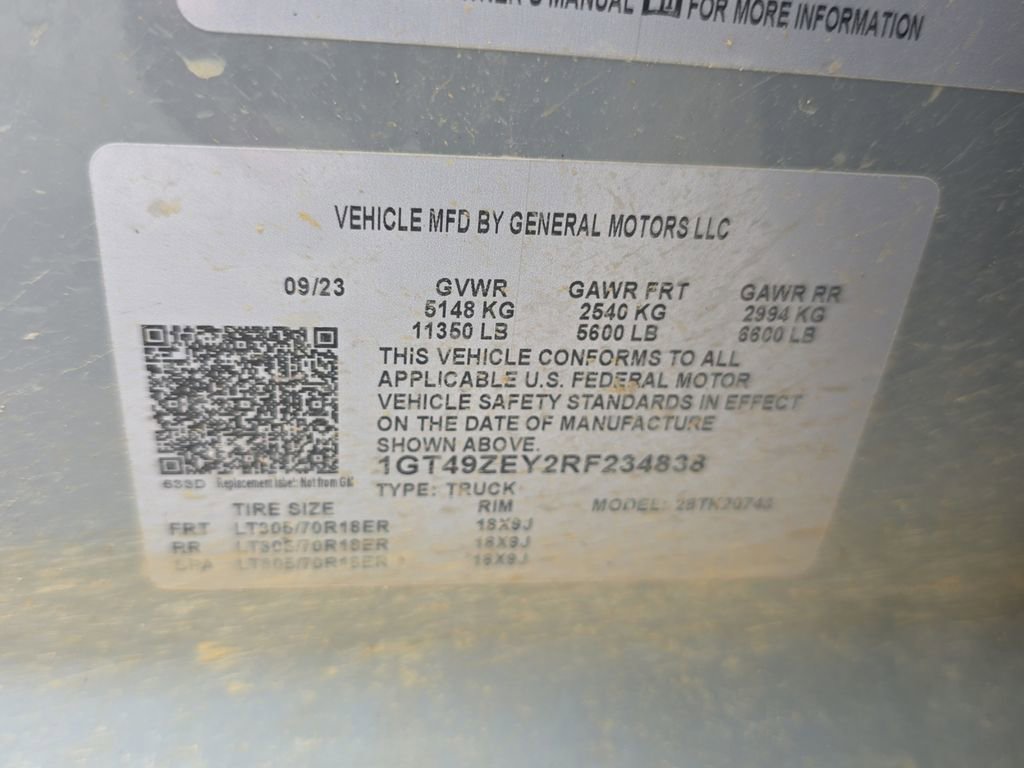 Used 2024 GMC Sierra 2500 AT4X AWD/4WD image 20