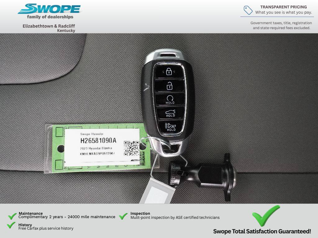 Certified 2023 Hyundai Elantra SEL FWD image 31