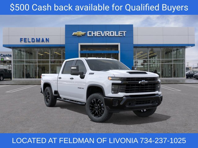 New 2026 Chevrolet Silverado 2500 Custom w/ Custom Value Package AWD/4WD image 1