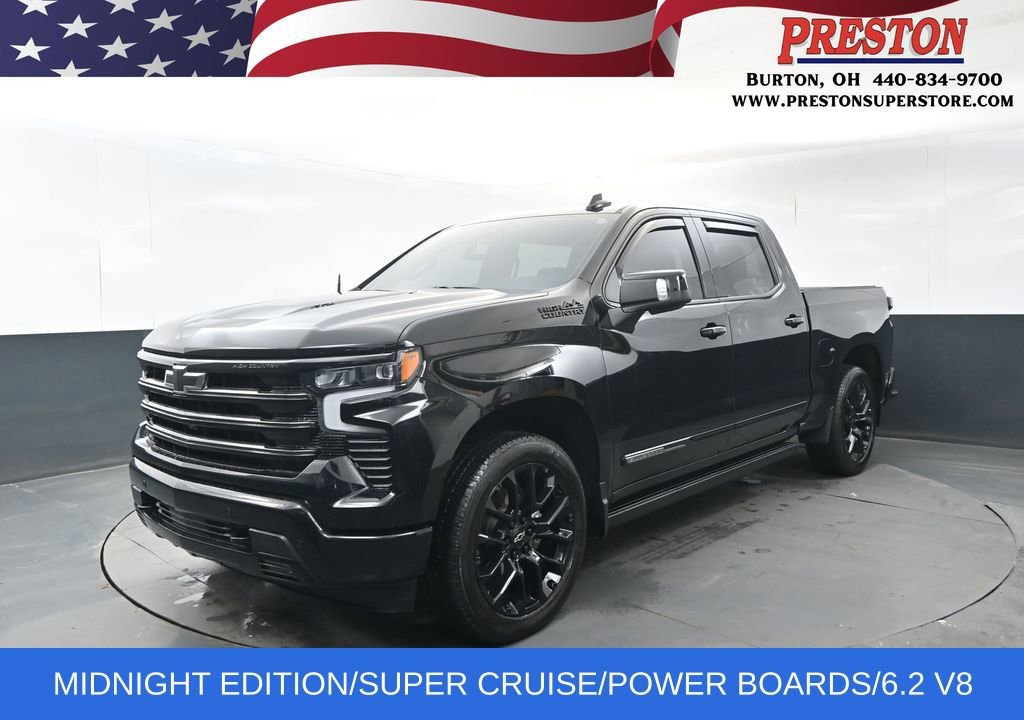 Used 2025 Chevrolet Silverado 1500 High Country w/ Midnight Edition