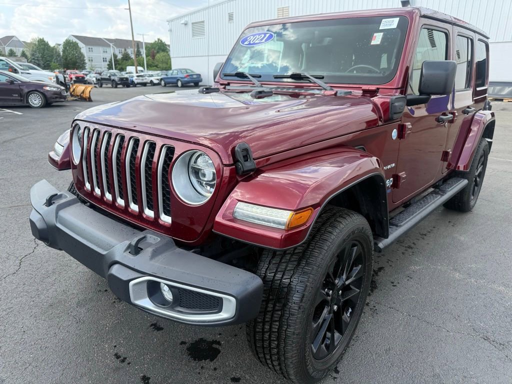 Used 2021 Jeep Wrangler Unlimited Sahara w/ Cold Weather Group AWD/4WD image 7