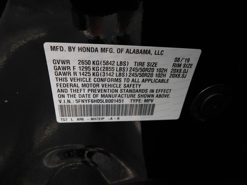 Used 2020 Honda Pilot Elite image 39