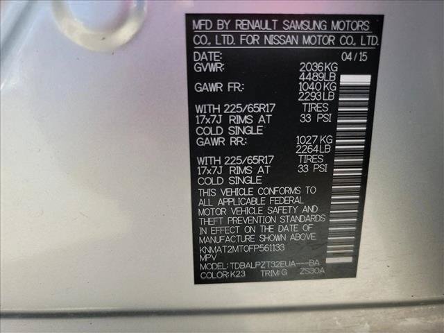 Used 2015 Nissan Rogue S FWD image 29