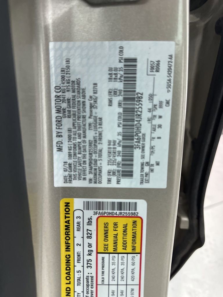 Used 2018 Ford Fusion SE w/ Equipment Group 201A image 31