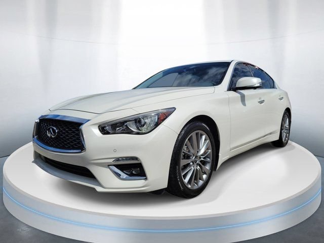 Used 2024 INFINITI Q50 Luxe w/ Cargo Package RWD image 2
