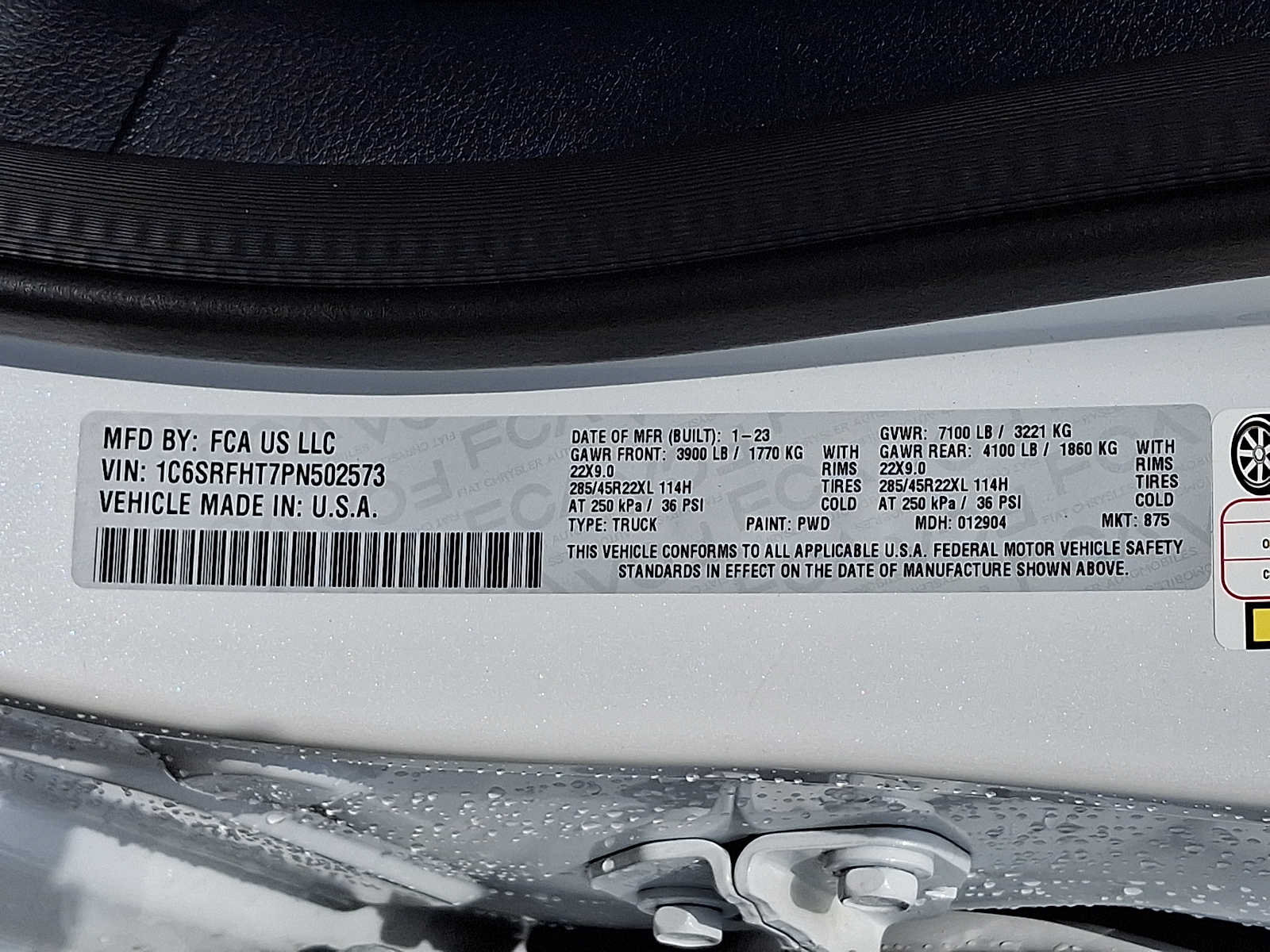 Used 2023 RAM 1500 Limited AWD/4WD image 25