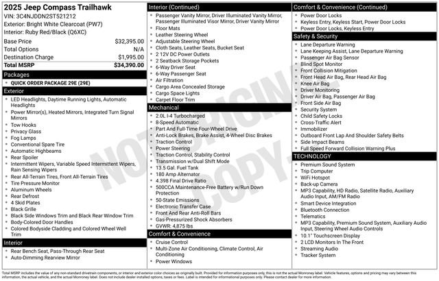 Used 2025 Jeep Compass Trailhawk image 5