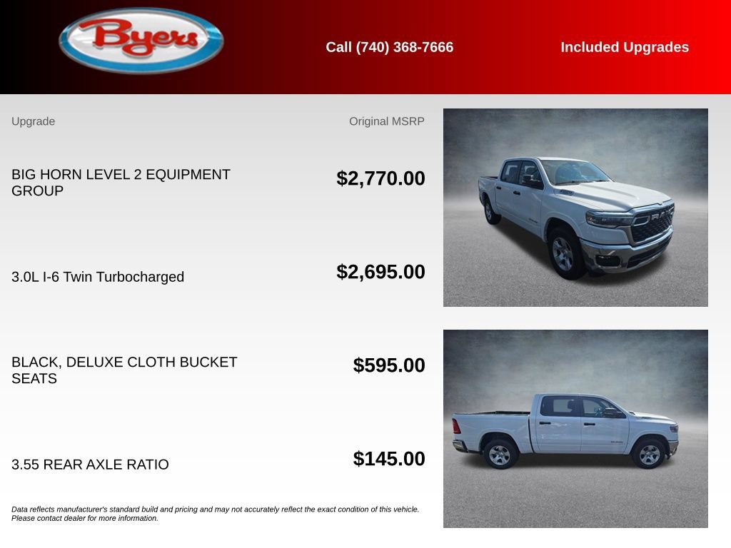 Used 2025 RAM 1500 Big Horn AWD/4WD image 5