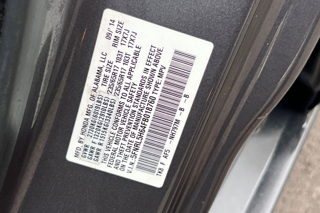 Used 2015 Honda Odyssey EX-L image 28